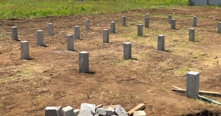 Фундамент на забивных жб сваях под ключ в Севастополе - фундамент из забивных железобетонных свай цена от 3191 руб/м2