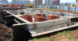 Фундаменты промышленных зданий в Севастополе цена от 25109 руб. - заказать строительство фундамента промздания под стальные колонны